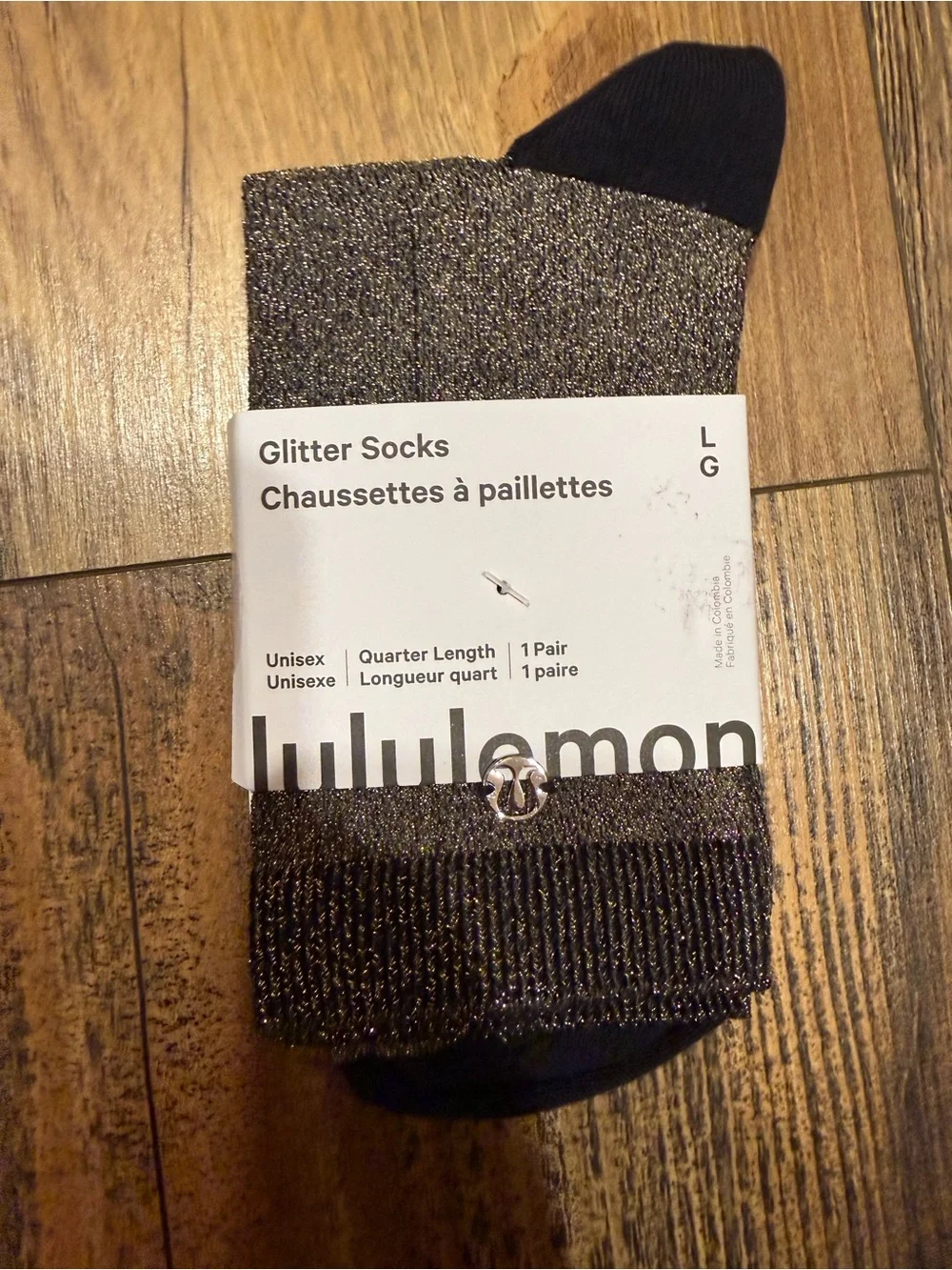 Lululemon Glitter Socks